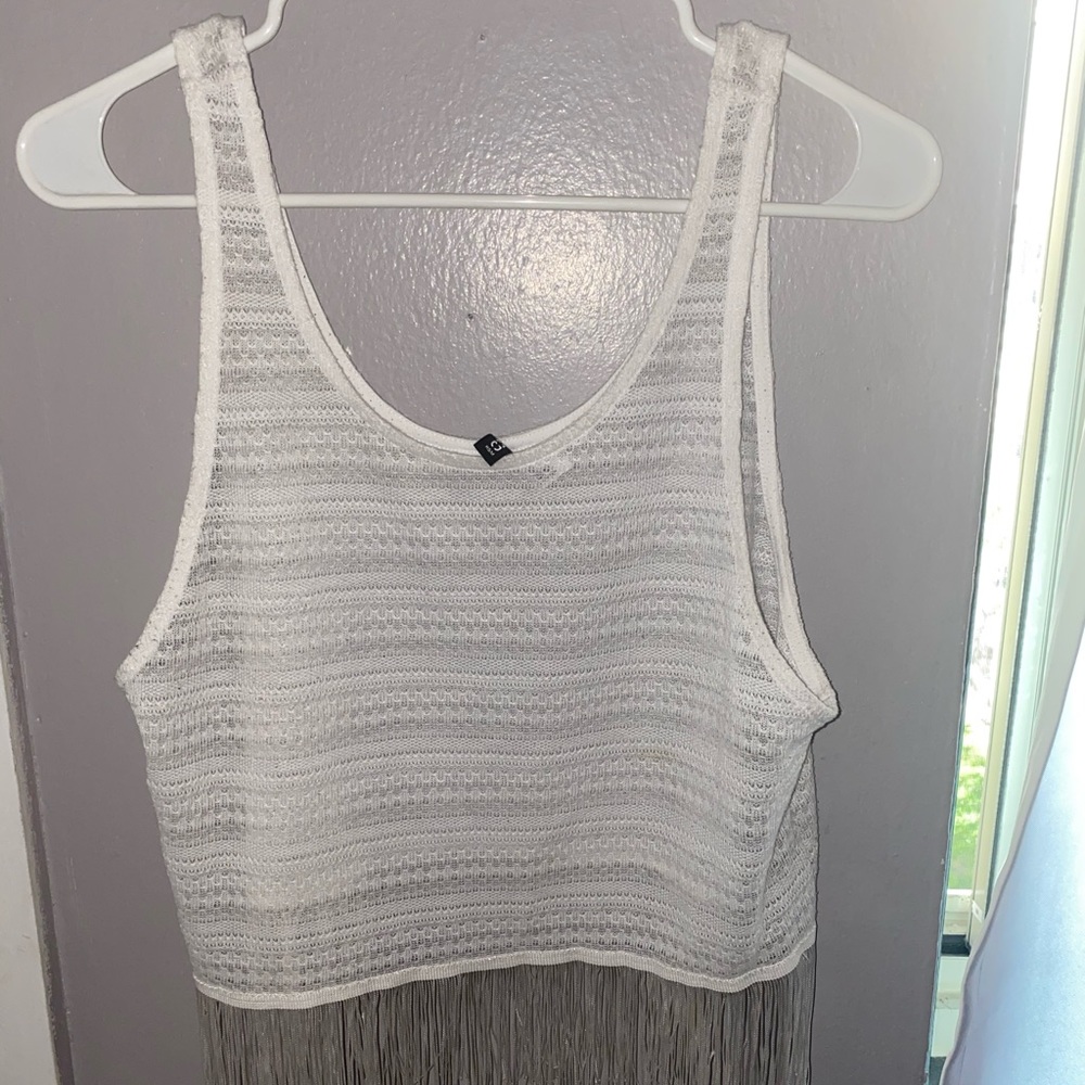 White H&M tank top